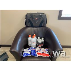 SALINE, EYEWASH, HOT & COLD PACKS (UNIT 404)
