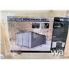 Image 1 : (UNUSED) 11 X 19 FT. SINGLE GARAGE METAL SHED