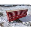 Image 2 : (UNUSED) RED 2 X 6 FT. 15 DRAWER WORKBENCH