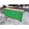 Image 1 : (UNUSED) GREEN 2 X 6 FT. 15 DRAWER WORKBENCH