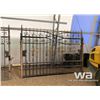 Image 1 : 20 FT. HEAVY DUTY WROUGHT IRON DRIVEWAY GATES