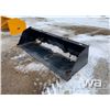 Image 1 : (UNUSED) 102" SKID STEER SNOW BUCKET