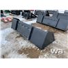 Image 3 : (UNUSED) 102" SKID STEER SNOW BUCKET