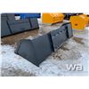 Image 4 : (UNUSED) 102" SKID STEER SNOW BUCKET
