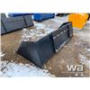 Image 4 : (UNUSED) 98" SKID STEER SNOW BUCKET
