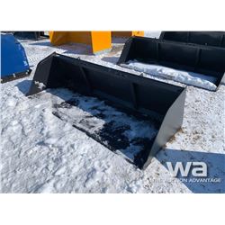 (UNUSED) 96" SKID STEER SNOW BUCKET