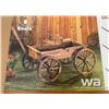 Image 1 : WOODEN 2 TIER FOUNTAIN WAGON