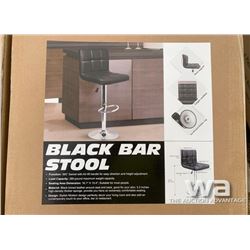 (2) LEATHER BAR STOOLS