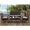Image 2 : (4) PIECE OUTDOOR PATIO SET