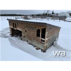 8 X 16 FT. CALF SHELTER