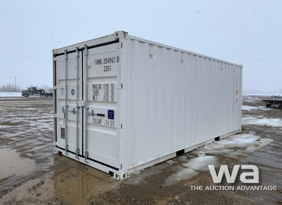 2020 8 X 20 FT. SHIPPING CONTAINER - Weaver Bros. Auctions ...
