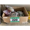 Image 1 : BOX OF SALINE & EYEWASH SOLUTION