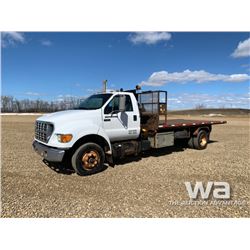 2003 FORD F650 S/A TILT DECK TRUCK