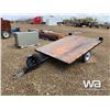 Image 1 : CUSTOM BUILT FLAT DECK TRAILER