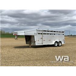 2001 WW STOCKMAN T/A STOCK TRAILER