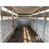 Image 9 : 2001 WW STOCKMAN T/A STOCK TRAILER