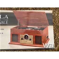 (UNUSED) VICTROLA 6-IN-1 TURNTABLE