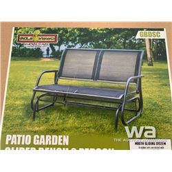 (UNUSED) GLIDER BENCH 2 PERSON DOUBLE SWING CHAIR