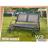 Image 1 : (UNUSED) GLIDER BENCH 2 PERSON DOUBLE SWING CHAIR