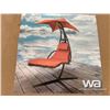 Image 1 : ORANGE HELICOPTER CHAIR