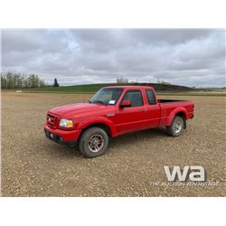 2007 FORD RANGER E-CAB PICKUP