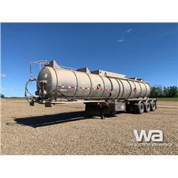 2013 BRENNER 46,000 LITRE TRIDEM TANK TRAILER