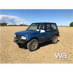 1989 CHEVROLET GEO TRACKER SUV