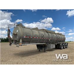 2013 BRENNER 42,000 LITRE TRIDEM TANK TRAILER