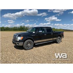 2010 FORD F150 CREW CAB PICKUP