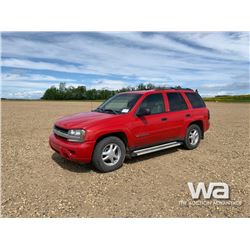 2002 CHEVROLET TRAILBLAZER SUV