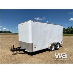 2010 AMERICAN OB714TR2 T/A ENCLOSED TRAILER