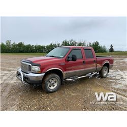 2002 FORD F350 LARIAT CREW CAB PICKUP