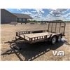 Image 1 : 2012 LOAD TRAIL T/A UTILITY TRAILER