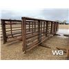 Image 2 : (5) FREESTANDING 6 X 24 FT. LIVESTOCK PANELS