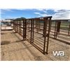 Image 1 : (2) FREESTANDING LIVESTOCK PANELS W/ GATES