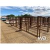 Image 1 : (2) FREESTANDING LIVESTOCK PANELS W/ GATES