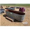 Image 1 : GALVANIZED STOCK TROUGH **DAMAGED