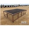Image 1 : 94" X 12 FT. WELDING TABLE