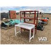Image 1 : RED & WHITE SHELVING