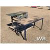 Image 3 : 56" X 21" ROLLING TABLE