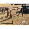 Image 3 : (2) SETS OF PIPE SAW HORSES
