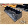 Image 1 : (UNUSED) 102" SKID STEER BUCKET