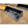 Image 1 : (UNUSED) 96" SKID STEER BUCKET