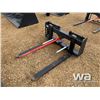 Image 1 : (UNUSED) SKID STEER 42" PALLET FORK