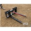 Image 2 : (UNUSED) SKID STEER 42" PALLET FORK