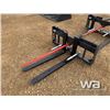 Image 1 : (UNUSED) SKID STEER 42" PALLET FORK
