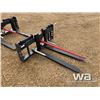 Image 2 : (UNUSED) SKID STEER 42" PALLET FORK