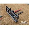 Image 3 : (UNUSED) SKID STEER 42" PALLET FORK