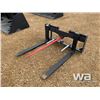 Image 1 : (UNUSED) SKID STEER 42" PALLET FORK