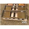 Image 1 : (UNUSED) SKID STEER 5/16 ADAPTOR PLATE